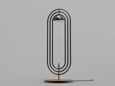 Table Lamp 3D model 123