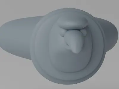 Chrysler Building Gargoyle New York City 3D model