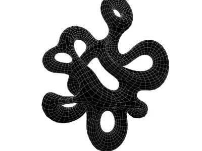 Abstract Shape v26 002 Low-poly 3D model
