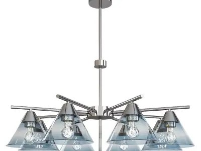CHISA chandelier Low-poly 3D model