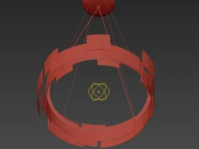 Kichler Moderne Chandelier 3D model
