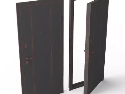 Bedrin Door 3D model