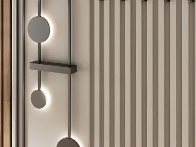 Hallway Set N9 3D model
