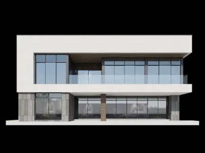 Modern Villa Design 026 3D model