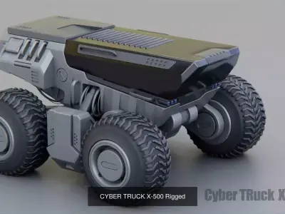 SCI-FI VEHICLES COLLECTION 01 3D Model Pack