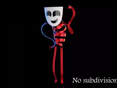 Gangle - The Amazing Digital Circus 3D model