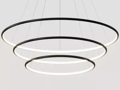 Altavola Design LED Rings No 3 Pendant Lamp 3D model