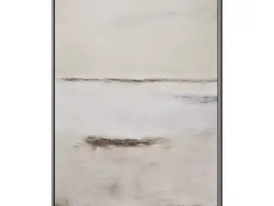 Abstract Painting Frame set 3D model 801