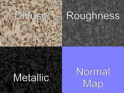 Playful Cartoon Bank Building model pack Low-poly 3D model