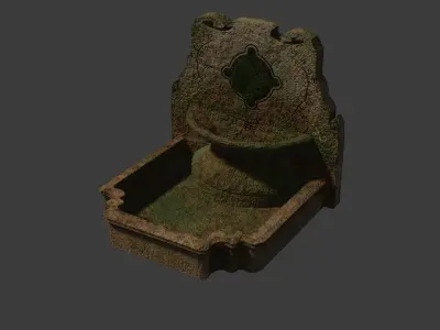  Fountain 3D model