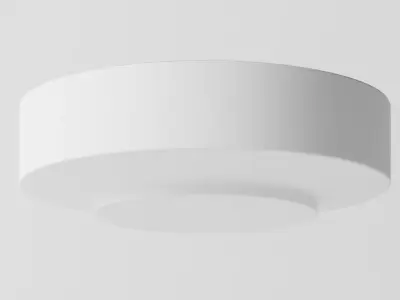 Modern Circular Ceiling Light 3D model