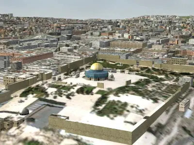 Jerusalem City 3D model
