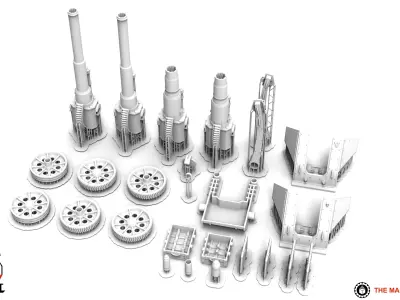 Valour Korps - Heavy Artillery 3D print model