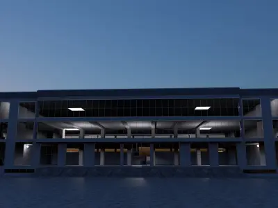 Trading Mall  3D model