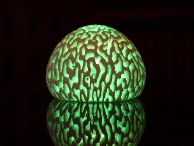 corail lamp 3D print model