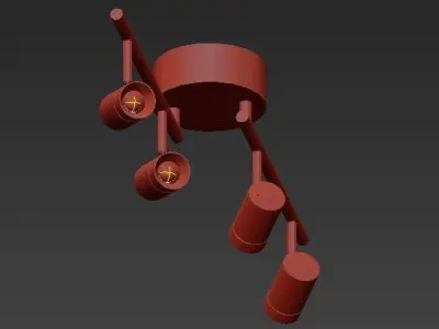 LED Track Lighting 3D model