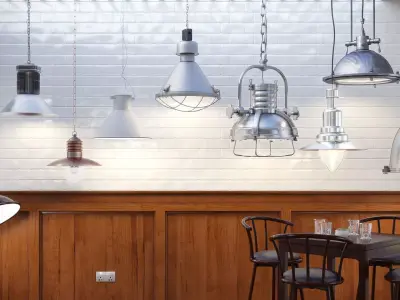 Archmodels vol 158 - interior lighting models 3D model