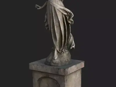 WingedAngel game ready model 3D model