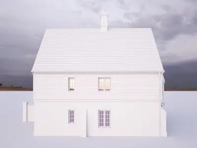 British House Bosc Club 3D model