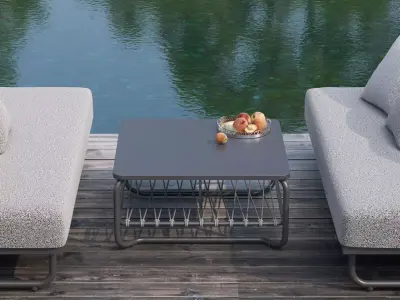 Valmer Low Table 3D model