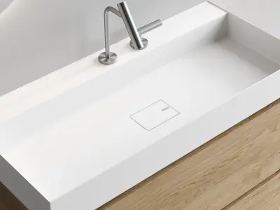 Falper Pure Vanity Unit Set 2 3D model