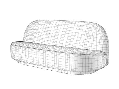 Elysee Small Sofa 3D model
