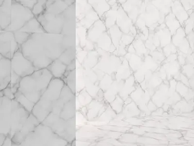 White Marble Statuario Fine Porcelain Tile 27 Texture