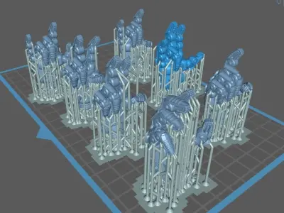 Armored Fists And Gauntlets For Questing Knights 3D print model