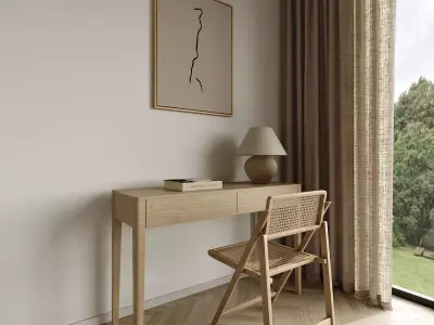 Bedroom 3D model 17