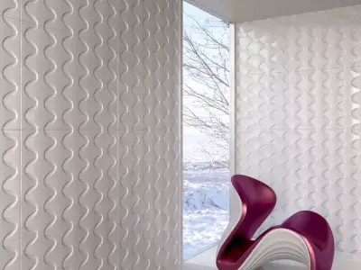 wall panel 029 AM147 3D model