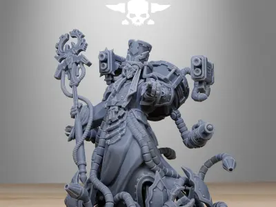 Scavenger Chaplain 3D print model