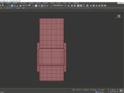 AVAIL BRASS MODERN  Low-poly 3D model