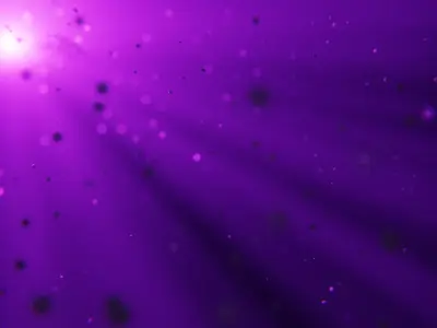 Cinematic Dust Particles - Volumetric Sunlight Scene 3D model