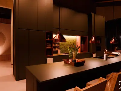 2026 Modern Modular House 10 for Blender Eevee and Cycles 3D model