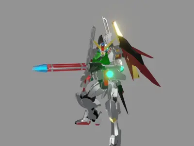The Mecha Attacker 24 3D model