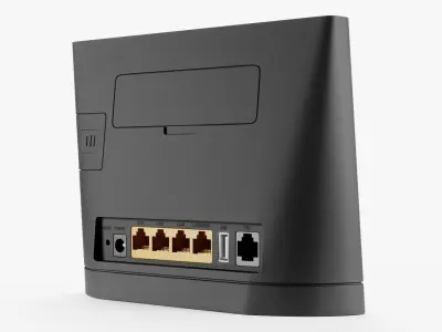 WiFi Router - Huawei B315 3D model