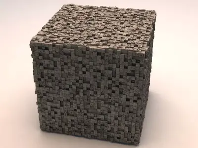 Sci-Fi Shapes - The Cube 3D model