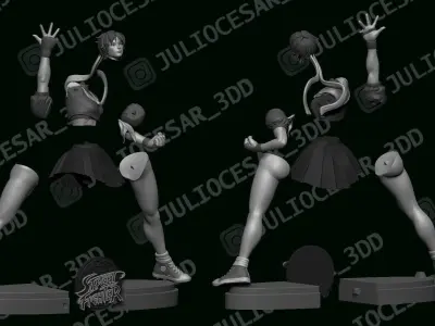 Street fighter - Sakura Kasugano 3D print model