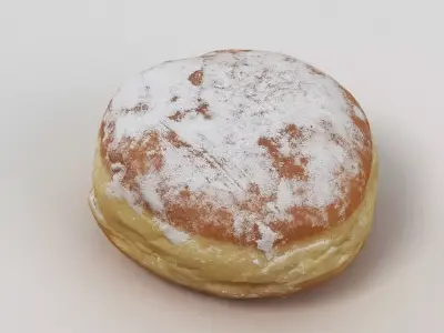 Donut 001 Low-poly 3D model