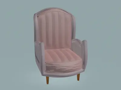 Le Mans Armchair 3D model