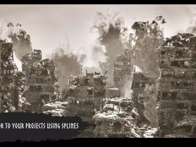 Smoke - Fog VFX Low-poly 3D model