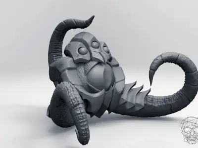 Vel Koz Figure 3D print model