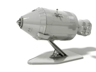 Apollo Command Service Module for print 3D print model