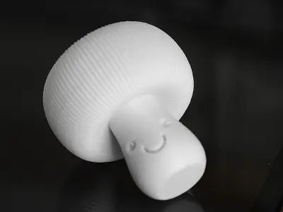 Mushroom Tealight Holder 3D print model