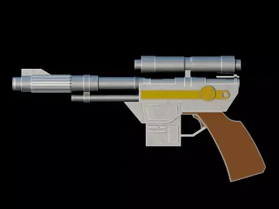 B-405 Rancor-X Blaster 3D print model