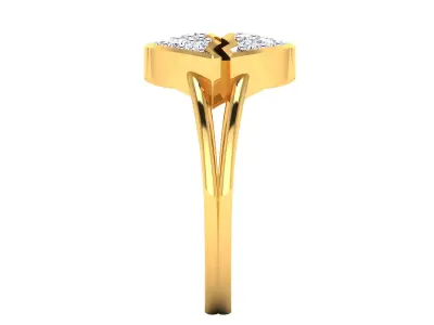 Women Ring Render 3dm STL MTL SLC JCD OBJ FBX Details 3D print model 61