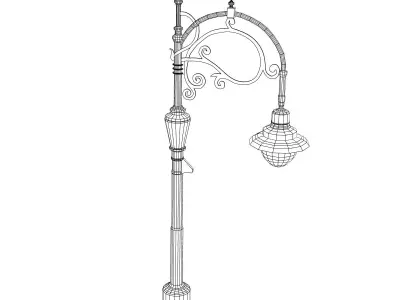 Street Lamp 3D model 19