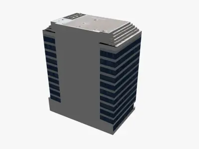 193 North Quay Low-poly 3D model