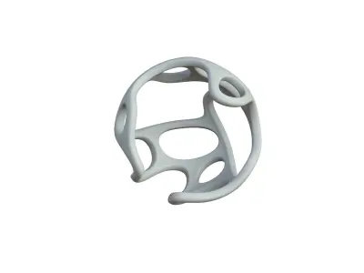 SciFi Cube Object No 21968 Low Poly Shape Texture
