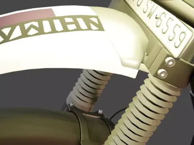 royal enfield 3d model  3D model